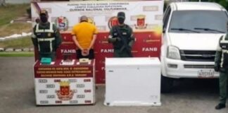 Carabobo| Capturan a funcionario policial con 250 panelas de marihuana