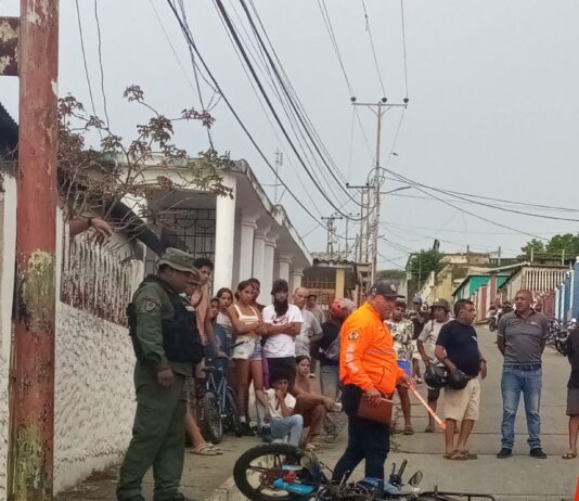 Municipio San Francisco| Motorizado murió en derrape de moto