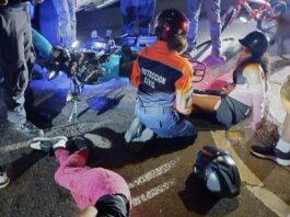 Judibana| Colisión entre moto y camioneta deja dos lesionados