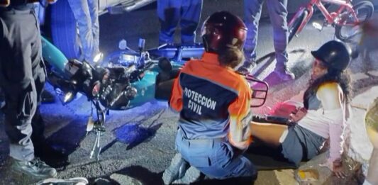 Judibana| Colisión entre moto y camioneta deja dos lesionados
