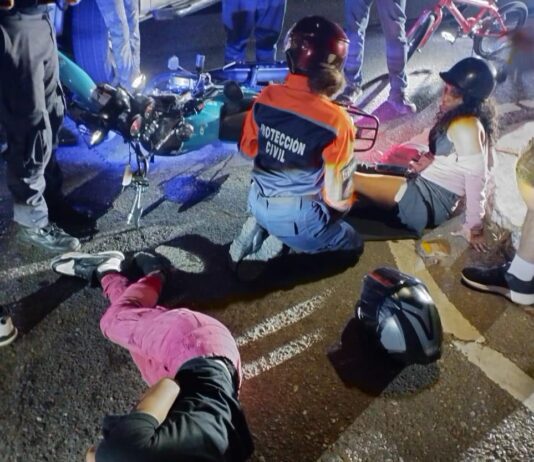 Judibana| Colisión entre moto y camioneta deja dos lesionados