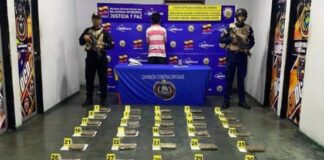 Incautan 40 kilos de marihuana en operativos desplegados en Apure y Falcón