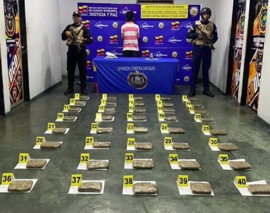 Incautan 40 kilos de marihuana en operativos desplegados en Apure y Falcón