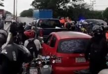 Carabobo| Motorizada fallece arrollado por una gandola