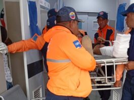 Municipio Mauroa| En un descuido le metió el pie a la cadena