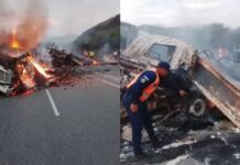 Lara| Choque de camiones dejó al menos siete muertos