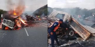Lara| Choque de camiones dejó al menos siete muertos
