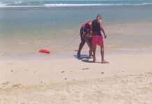 Municipio Falcón| Rescatan a una niña arrastrada por la corriente de una ola