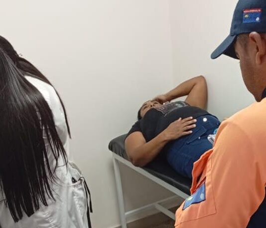 Municipio Mauroa| Mujer sufrió un palazo en la frente