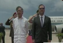 Gustavo Petro llega a Caracas