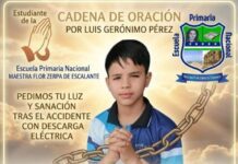 Municipio Zamora| Niño sufre quemaduras tras caerle una guaya encima