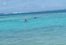 Municipio Silva| Realizan rescate acuático en Cayo Sombrero