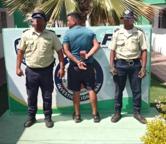 Polimiranda aprehendió a hombre por resistencia y ultraje