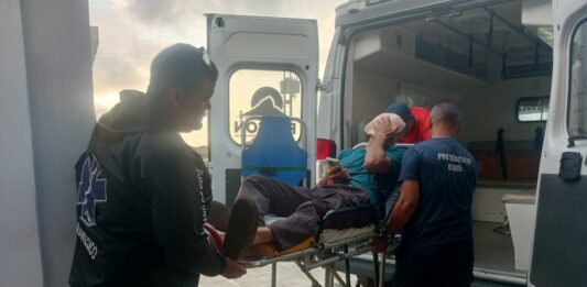 Municipio Falcón| Trabajador sufrió serias lesiones en el rostro en accidente laboral