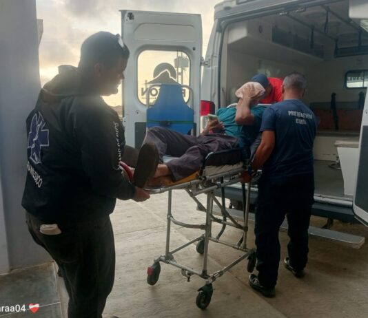 Municipio Falcón| Trabajador sufrió serias lesiones en el rostro en accidente laboral
