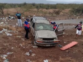 Coro| Vuelco de vehículo en el kilómetro 7