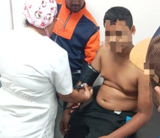 Mauroa| Choque de moto contra pared dejó un adolescente lesionado