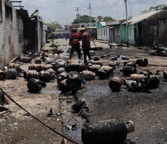 Cojedes|Más de 150 cilindros de gas explotaron en San Carlos