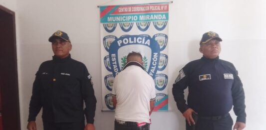 Coro| Detenido motorizado por resistencia a la autoridad