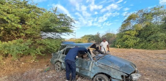 Coro| Conductor ebrio sufrió accidente