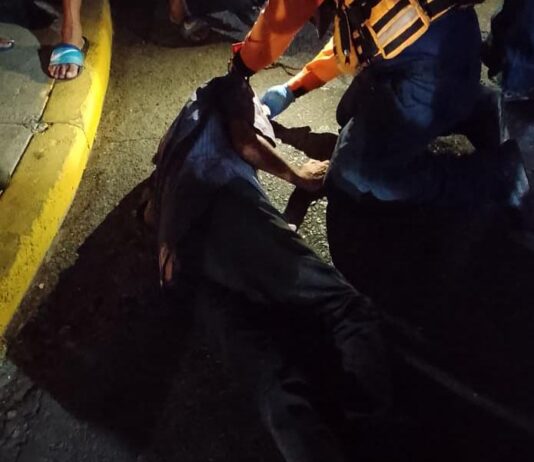 Carirubana| Arrollado hombre en el centro de Punto Fijo