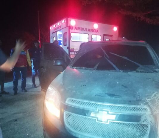 Municipio Falcón| Vídeo| Esquivó una vaca y chocó con un cují