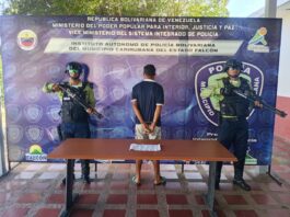 Punto Fijo| Detienen a «El Alex» con doce envoltorios de cocaína