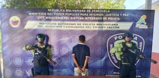 Punto Fijo| Detienen a «El Alex» con doce envoltorios de cocaína