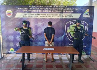 Punto Fijo| Detienen a «El Alex» con doce envoltorios de cocaína