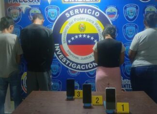 Municipio Zamora| Cuatro detenidos que se dedicaban a realizar contenido para adultos con adolescentes