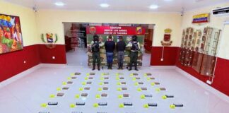 Táchira| Un venezolano y colombiano cayeron con 13 panelas de droga