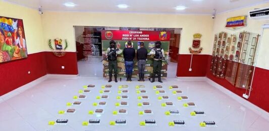 Táchira| Un venezolano y colombiano cayeron con 13 panelas de droga