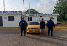 Dabajuro| Ebrio chocó una casa, huyó y fue capturado tras resistirse a la autoridad