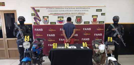 Municipio Mauroa| Detienen a «El Orejita» con cartuchos y dos motos