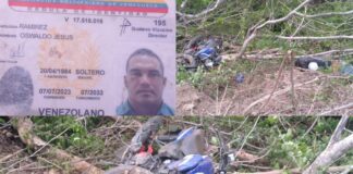 Municipio Colina| Fallecido en deslizamiento de moto