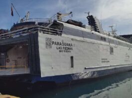 Reactivan ferry Paraguaná