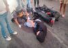 Punto Fijo| Vídeo| Imprudencia de conductora dejó a funcionario policial lesionado
