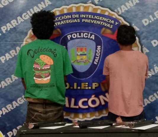 Punto Fijo| Dos detenidos por hurto de material estratégico