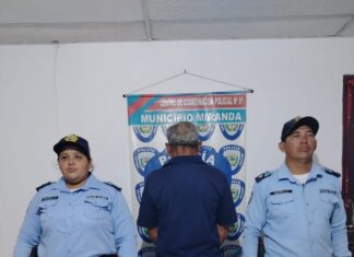Coro|Detienen a hombre con un amplio registro policial