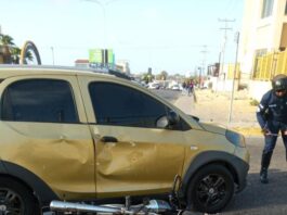 Punto Fijo| Vídeo| Lesionado motorizado al colisionar con vehículo