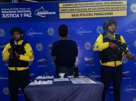 Carirubana| Vídeo| Detienen a hombre con marihuana a la orilla de la playa