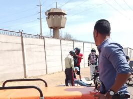 Punto Fijo| Se estalló el caucho de la moto y se fue al pavimento
