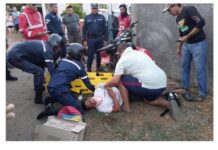 Tocópero| Motorizado chocó contra una pared