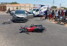 Punto Fijo| Imprudencia al conducir dejó a motorizado lesionado
