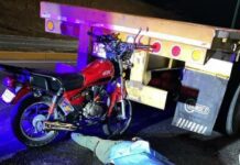 Lara| Motorizado perdió la vida al chocar con una gandola