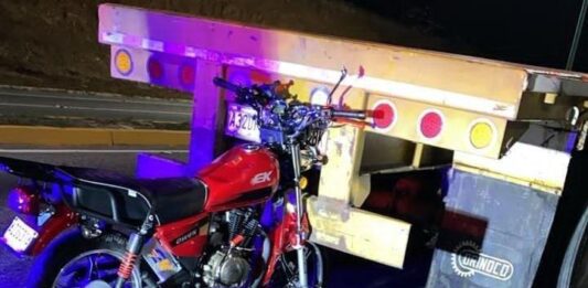 Lara| Motorizado perdió la vida al chocar con una gandola