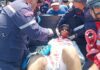 Carirubana| Motorizado evitó colisionar con un automóvil y se fue al pavimento