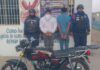 Coro| Motorizados ebrios y agresivos quedaron detenidos