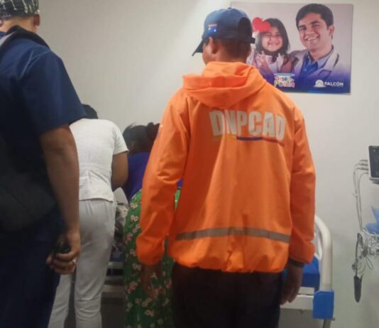 Municipio Silva| Niña de dos años sufrió quemaduras en accidente doméstico