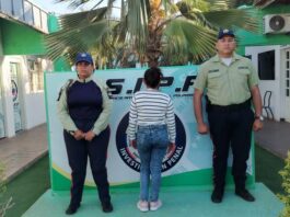 Coro| Le dio una paliza a la hija y quedó detenida